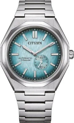 Citizen NK5020-58L Herren-Automatikuhr Titan Hellblau 1