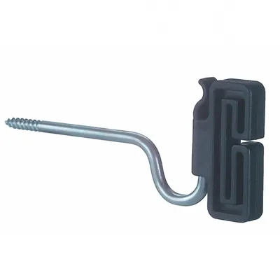 Produktbild von Weidezaun Vorbau-Bandisolator 40 mm - 13 cm Schaft (10014) 25 Stück