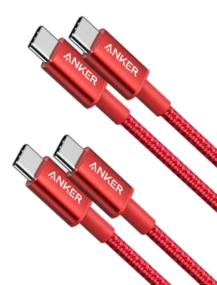 Produktbild von Anker 60W USB C auf USB C kabel PD 3.0 [2 Stück 1,8m]