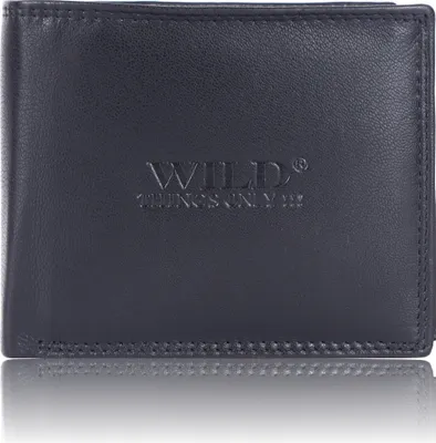 Produktbild von Geldbörse Geldbeutel Portemonnaie Büffelleder RFID Vollleder Herren Börse Leder