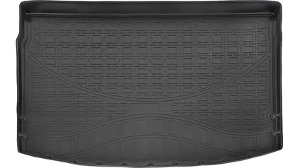 Produktbild von NORM LINERS | Gummi-Kofferraumwanne Kofferraumschale Fahrzeugspezifisch Für Subaru XV 2 ab 2017, Antirutsch, Passgenau, mit Hoher Rand 2cm Kofferraum-Schutzmatte, Aufrollbar, Schwarz