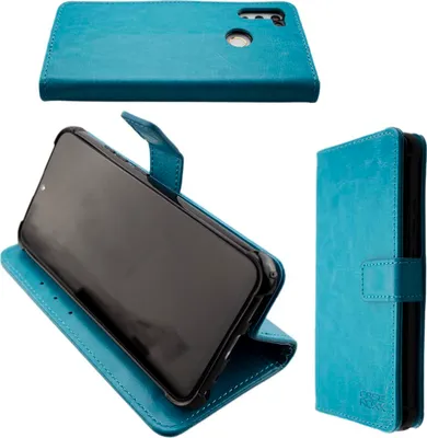 Obrázok produktu pre caseroxx puzdro na mobilný telefón kompatibilné s Gigaset GS4 / GS4 Senior  Wallet Case v svetlomodrá
