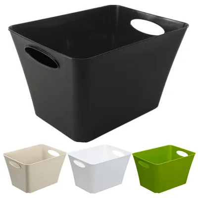 Produktbild von Aufbewahrungsbox LIVING 24 l (43 x 32 x 26 cm), Farbe:Grün