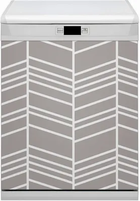 Produktbild von Küche Dekorative Magnete  Magnet Folie für Geschirrspüler 60x80 cm   - Muster -Fischgräten