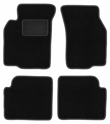 Zdjęcie produktu dla Dywaniki samochodowe welurowe LUX do: Mitsubishi Colt V (CJ0) (1996-2003, hatchback) czarne, z mocowaniami