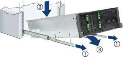 Produktbild von Fsas Technologies Fujitsu - Rack-Schienen-Kit - Hineinfallen