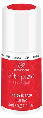 Productafbeelding van Alessandro Striplac, 8 ml, Rood, Joy Is Back, Kleur, Ochana, Versterkend, Glanzend, Fles