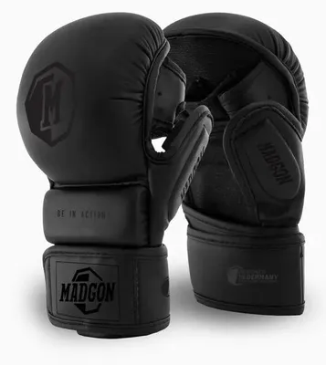 Produktbild von MMA Sparring Handschuhe mattschwarz