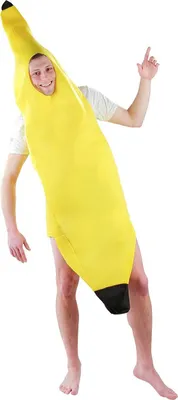 Produktbild von Bananen Kostüm für Erwachsene, Größe:M
