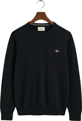 Image de Gant Pullover noir uni col rond