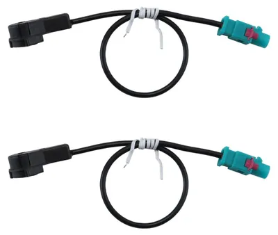 2er-Set Fakra-auf-ISO-Adapter für Autoantennen