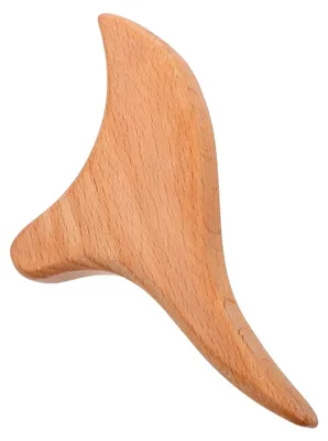 Produktbild von Holz Gua Sha Schaber für Gesicht und Körper