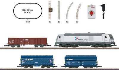 Produktbild von Märklin 81875 Z Startset mod.Güterverkehr (81875)