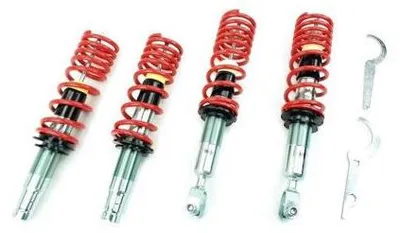 Image de Suspension réglable pour Honda Civic / CRX (1991 - 2000) - rouge