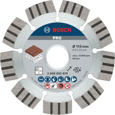 Image de Disque diamant PRO Abrasif Bosch,115x22.