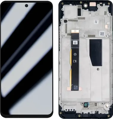 Obrázok produktu pre Relife, kompletná sada pre Motorola G84 5G LCD displej + dotykové sklo a kryt, čierna
