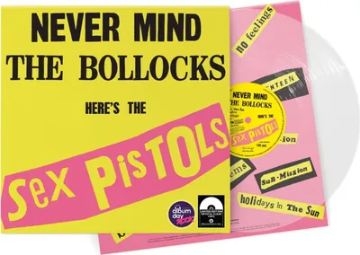 Obrázok produktu pre Sex Pistols: Never Mind The Bollocks, Heres The Sex Pistols (Limited Edition) (Crystal Clear Vinyl)