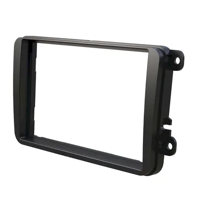 Image de Audioproject A109 - Autoradio Radioblende Doppel DIN ISO kompatibel VW Golf 5 V 6 Caddy Touran Passat 3C Polo 6R Caddy Skoda Octavia schwarz