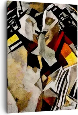 Produktbild von Bild auf Leinwand - Leinwandbild - Einteilig - Skulptur modern - 50x70cm - Wand Bild - Wanddeko - Wandbilder - Leinwanddruck - Kunstdruck - Wanddekoration - Leinwand bilder - Wandbild - PA50x70-3494