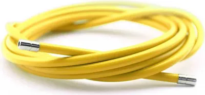 Produktbild von 2m Außenzug 5mm gelb für Brems- und Schaltzug robust & flexibel