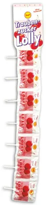 Produktbild von Frigeo Traubenzucker Lolly Kirsch 7er
