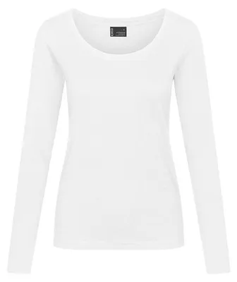 Immagine prodotto di Promodoro - Maglietta da donna, maniche lunghe LT3215 (XL) (bianco)