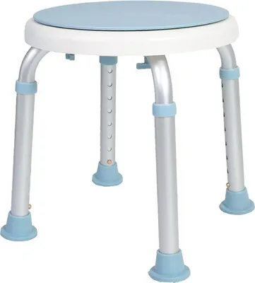 A white background with a shower stool.