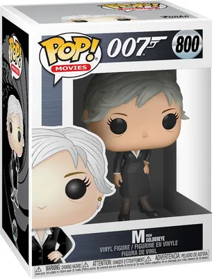 Produktbild von James Bond 007 - M from Goldeneye 800 - Funko Pop! - Vinyl Figur