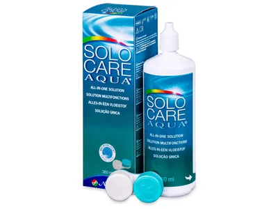 Productafbeelding van SoloCare Aqua, 360 ml, contactlensvloeistof