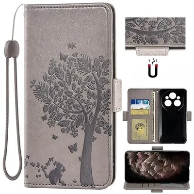 Zdjęcie produktu dla Etui portfel skórzanepoliuretan oukitel WP210 5G z ochroną obiektywu magnetyczne
