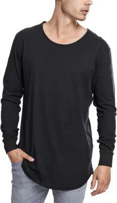 Produktbild von Urban Classics - SHAPED FASHION Longsleeve schwarz - M