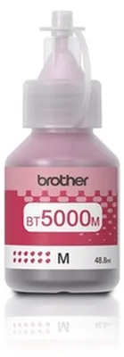 Obrázek produktu pro Brother BT5000M, Extra (Super) vysoká výtěžnost, Purpurová, Inkoust na pigmentové bázi, 5000 str.