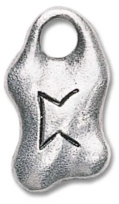 Produktbild von Rune Peorth Schmuck Anhänger Zinn - Runen -