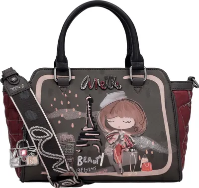 Produktbild von Anekke Handtasche Umhängetasche Mademoiselle Bowling Bag Multicolor mehrfarbig