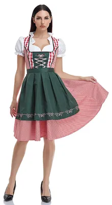 Produktbild von Solidchoice – -Dirndl-Kostüm für Damen – Traditionelles Outfit für das deutsche Bierfest