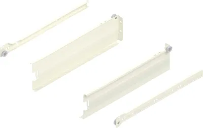 Obrázok produktu pre BLUM METABOX M rám 320, verzia na skrutky, čiastočný výsuv, NL 350, krémovo biela