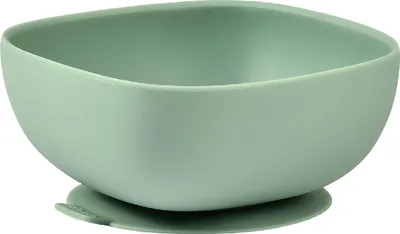 Immagine prodotto di BEABA ciotola in silicone con ventosa verde salvia