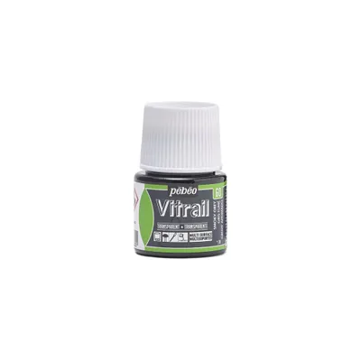 Image de Peinture transparente pour verre Pebeo Vitrail, 45 ml, 60 Gris Fumé
