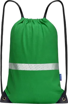 Immagine prodotto di Borsa sportiva regolabile con cerniera, giallo-arancione, con tasca esterna, cordino, impermeabile