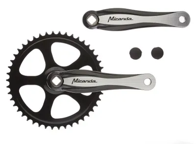 Zdjęcie produktu dla Mechanizm korbowy Miranda beta 1+ 46t 3 32", czarny