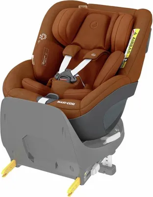 Produktbild von Maxi-Cosi Pearl 360 i-Size baby autositz, autositz 360 grad drehbar, 3 Monate-4 Jahre,ClimaFlow, G-CELL, Authentic Cognac