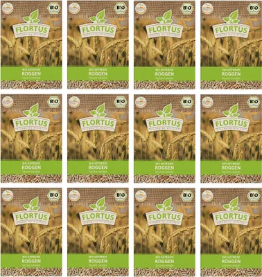 Produktbild von Roggen | Getreidesamen von FLORTUS, Menge:900 g