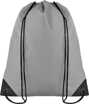 Produktbild von MidOcean - Turnbeutel "Shoop", Polyester MO956 (Einheitsgröße) (Grau)