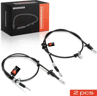 Immagine prodotto di Frankberg 2x cavo freno di stazionamento asse posteriore su entrambi i lati per Mitsubishi Carisma DA 1.6L 1997-2006