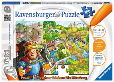 Produktbild von Puzzeln, Entdecken, Erleben: Die Ritterburg