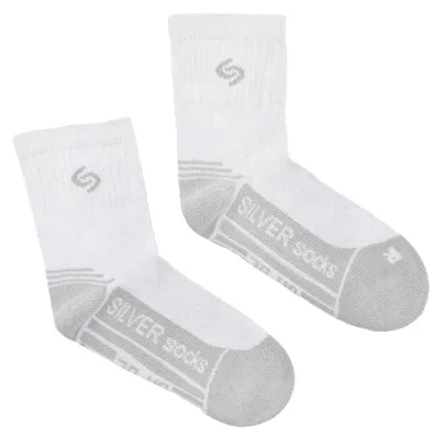 Immagine prodotto di Inmove - Calzini per uomo/donna unisex, sportivi PP10367 (44 EU - 47 EU) (bianco/grigio)
