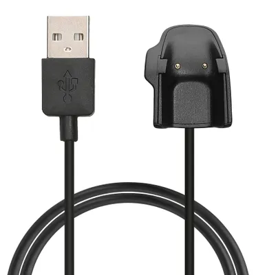Produktbild von kwmobile Smartwatch Ladekabel für Samsung Galaxy Fit e USB Ladekabel für Smartwatch - Smart Watch Aufladekabel - Fitnesstracker Ersatzkabel - Schwarz