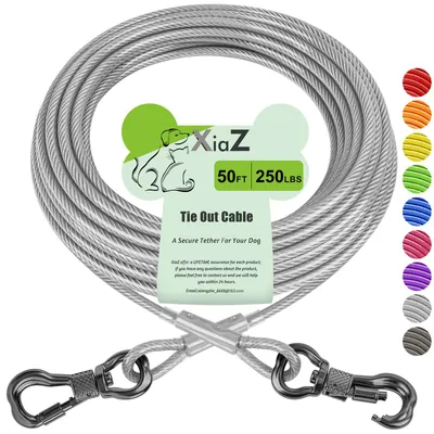 Productafbeelding van XiaZ Hondenriem, 15,2 meter, buitenriem voor kleine, middelgrote en grote honden