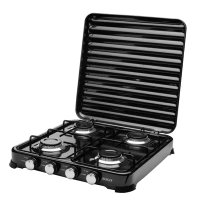 Immagine prodotto di Sogo - Piano Cottura a Gas 4 Fuochi 4 x 103 mm – Nero