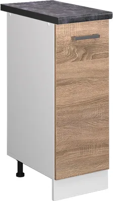 Image de Meuble de cuisine Vicco R-Line Sonoma 30cm , PT Anthracite, Model 46597